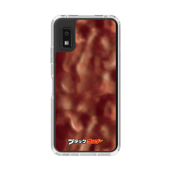 スリムプロテクションケース［ 有楽製菓 - ブラックサンダー チョコレート - クローズアップ ］