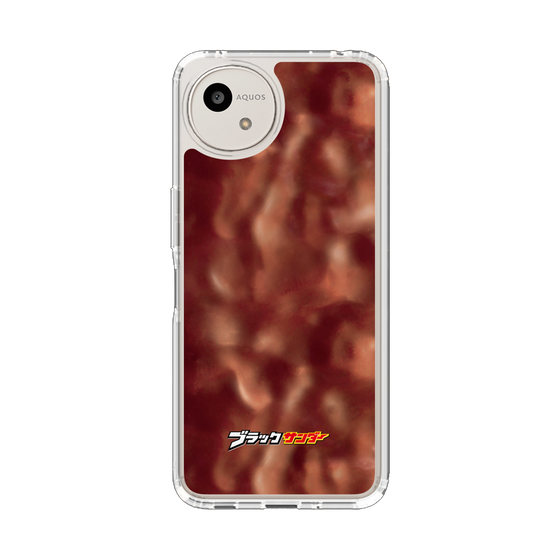 スリムプロテクションケース［ 有楽製菓 - ブラックサンダー チョコレート - クローズアップ ］