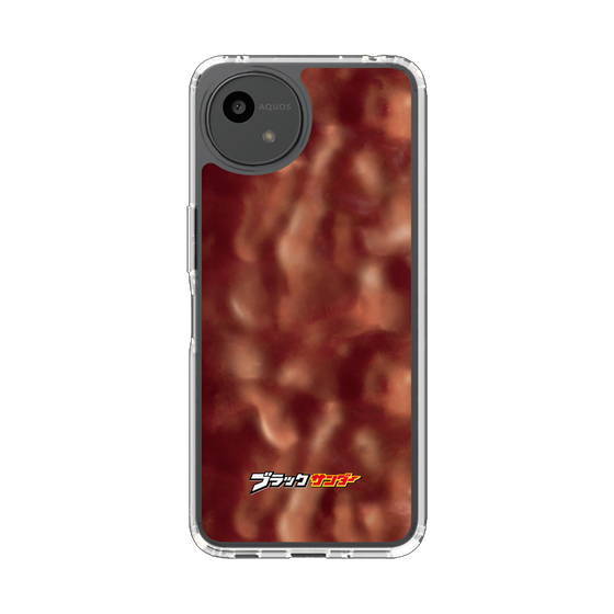 スリムプロテクションケース［ 有楽製菓 - ブラックサンダー チョコレート - クローズアップ ］