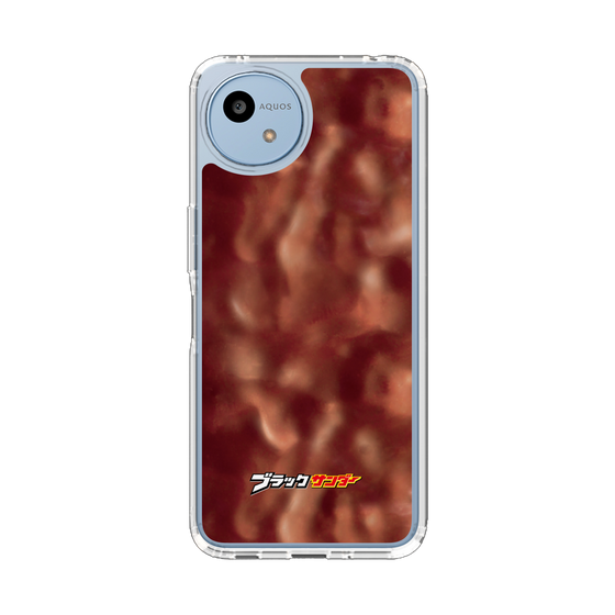 スリムプロテクションケース［ 有楽製菓 - ブラックサンダー チョコレート - クローズアップ ］