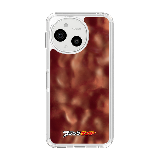 スリムプロテクションケース［ 有楽製菓 - ブラックサンダー チョコレート - クローズアップ ］