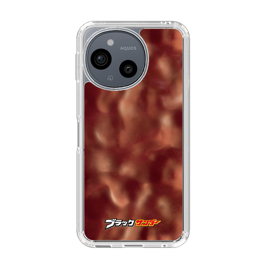 スリムプロテクションケース［ 有楽製菓 - ブラックサンダー チョコレート - クローズアップ ］