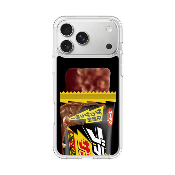 スリムプロテクションケース［ 有楽製菓 - ブラックサンダー チョコレート - 圧倒的ザクザク感！ ］