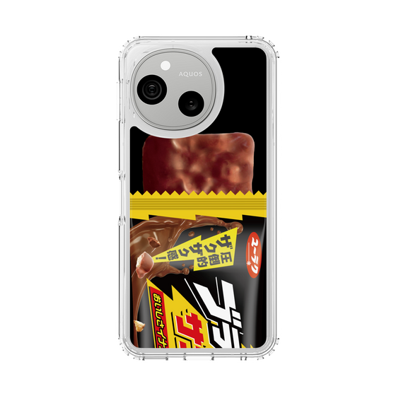 スリムプロテクションケース［ 有楽製菓 - ブラックサンダー チョコレート - 圧倒的ザクザク感！ ］