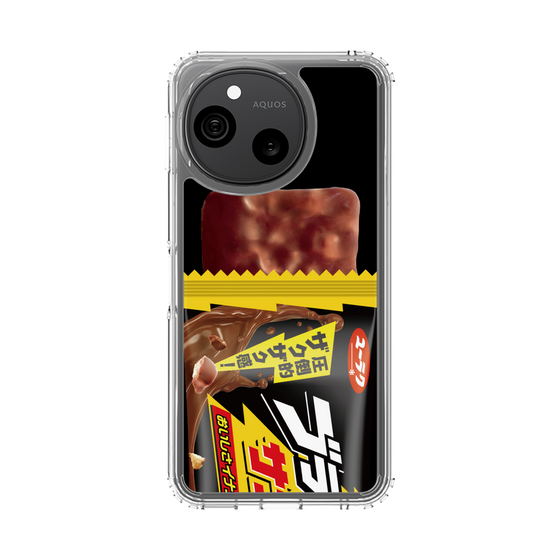 スリムプロテクションケース［ 有楽製菓 - ブラックサンダー チョコレート - 圧倒的ザクザク感！ ］