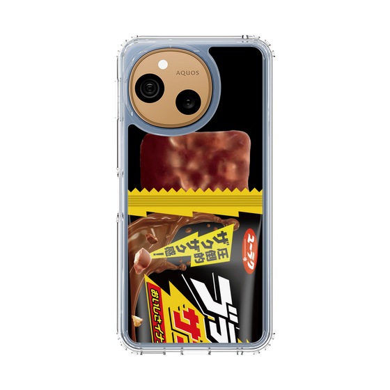 スリムプロテクションケース［ 有楽製菓 - ブラックサンダー チョコレート - 圧倒的ザクザク感！ ］