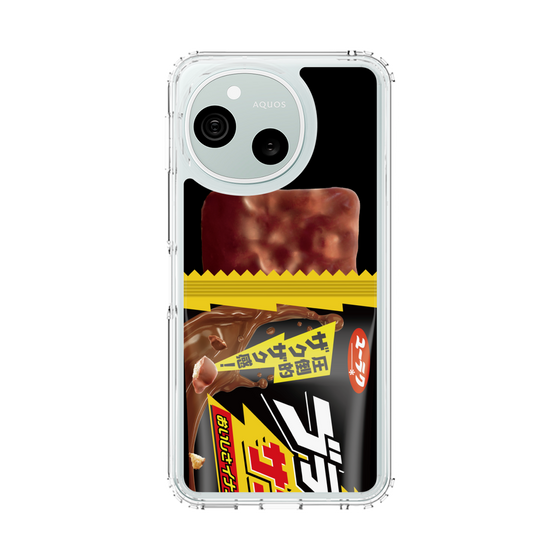 スリムプロテクションケース［ 有楽製菓 - ブラックサンダー チョコレート - 圧倒的ザクザク感！ ］