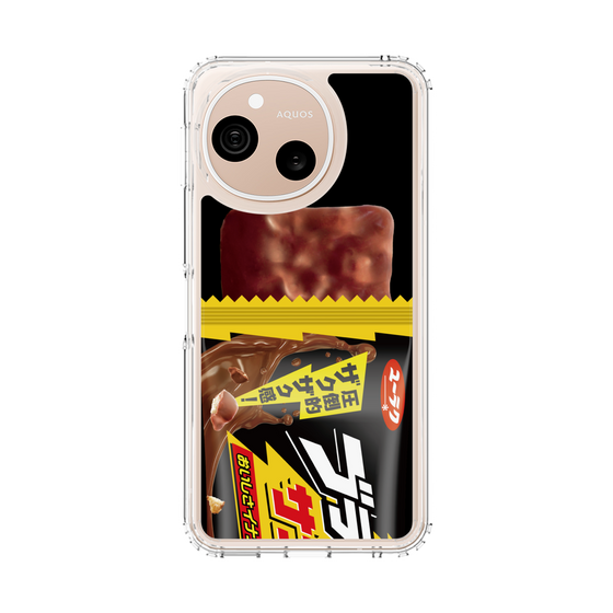 スリムプロテクションケース［ 有楽製菓 - ブラックサンダー チョコレート - 圧倒的ザクザク感！ ］