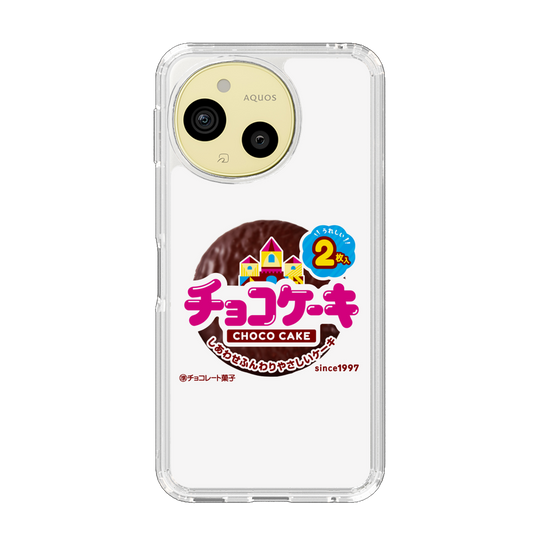 スリムプロテクションケース［ 有楽製菓 - チョコケーキ ］