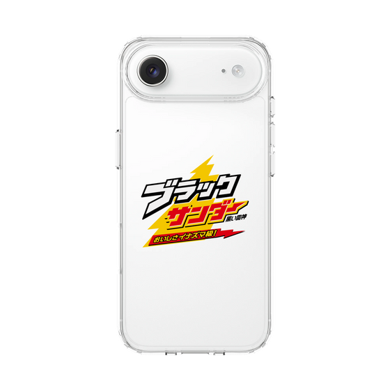 スリムプロテクションケース［ 有楽製菓 - ブラックサンダーロゴ - Clear ］