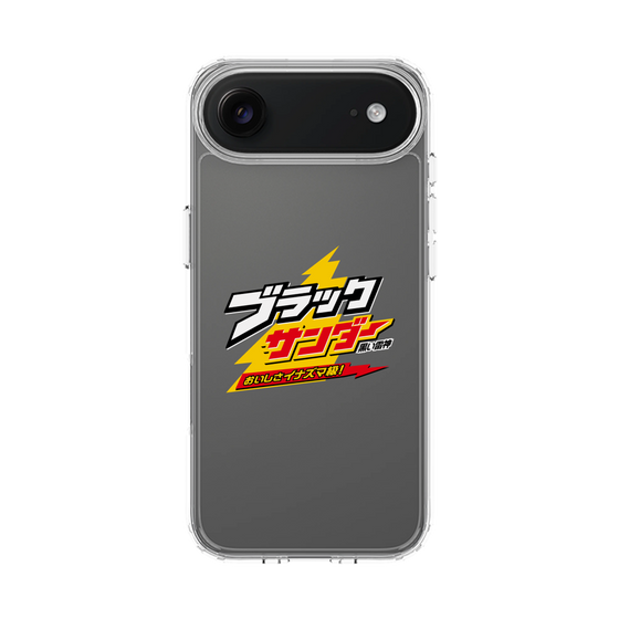 スリムプロテクションケース［ 有楽製菓 - ブラックサンダーロゴ - Clear ］