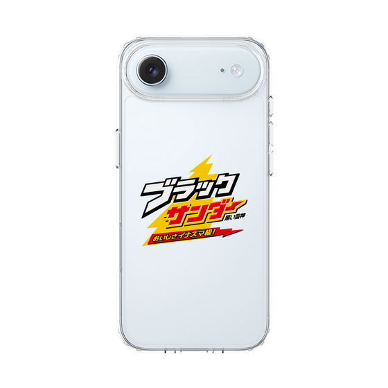スリムプロテクションケース［ 有楽製菓 - ブラックサンダーロゴ - Clear ］