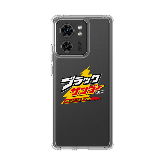スリムプロテクションケース［ 有楽製菓 - ブラックサンダーロゴ - Clear ］