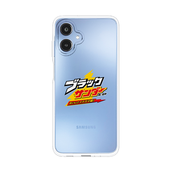 スリムプロテクションケース［ 有楽製菓 - ブラックサンダーロゴ - Clear ］