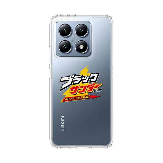 スリムプロテクションケース［ 有楽製菓 - ブラックサンダーロゴ - Clear ］