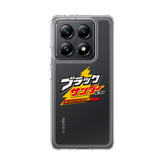 スリムプロテクションケース［ 有楽製菓 - ブラックサンダーロゴ - Clear ］