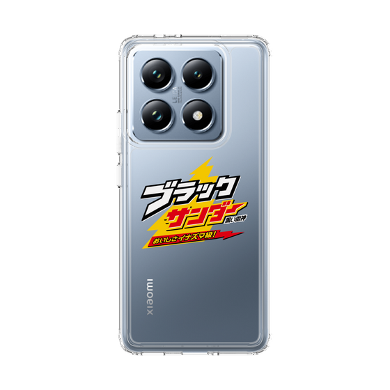 スリムプロテクションケース［ 有楽製菓 - ブラックサンダーロゴ - Clear ］