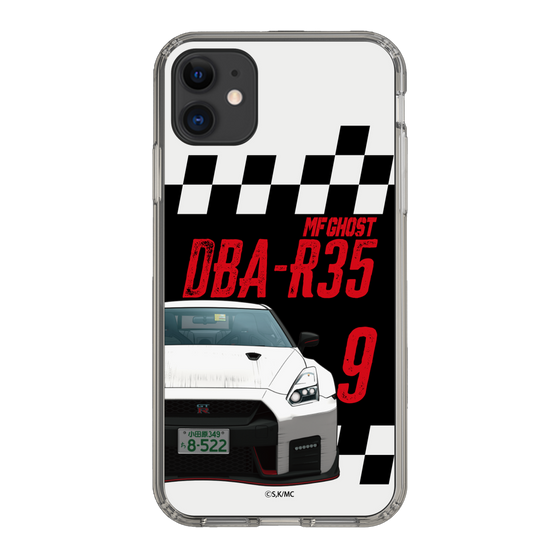 スリムプロテクションケース［ MFゴースト - DBA-R35 ニッサン・GT-R - Front ］