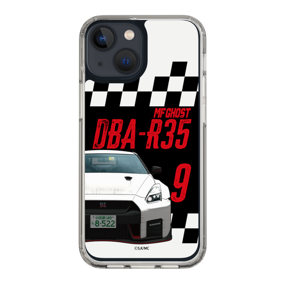 スリムプロテクションケース［ MFゴースト - DBA-R35 ニッサン・GT-R - Front ］