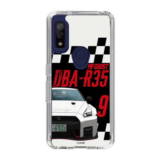 スリムプロテクションケース［ MFゴースト - DBA-R35 ニッサン・GT-R - Front ］