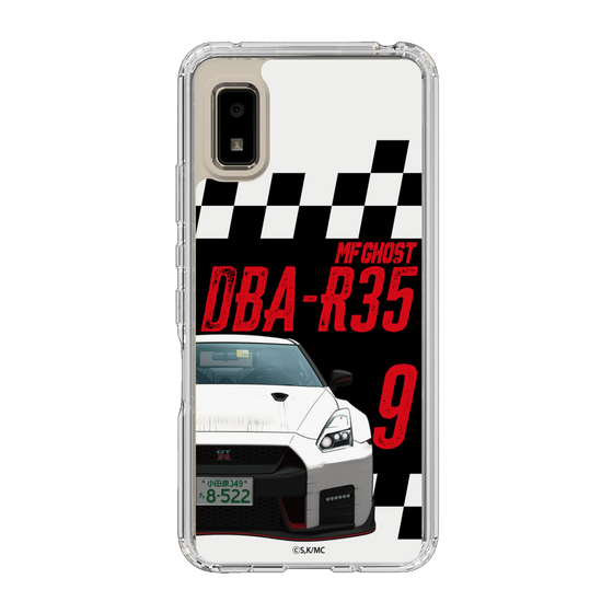 スリムプロテクションケース［ MFゴースト - DBA-R35 ニッサン・GT-R - Front ］