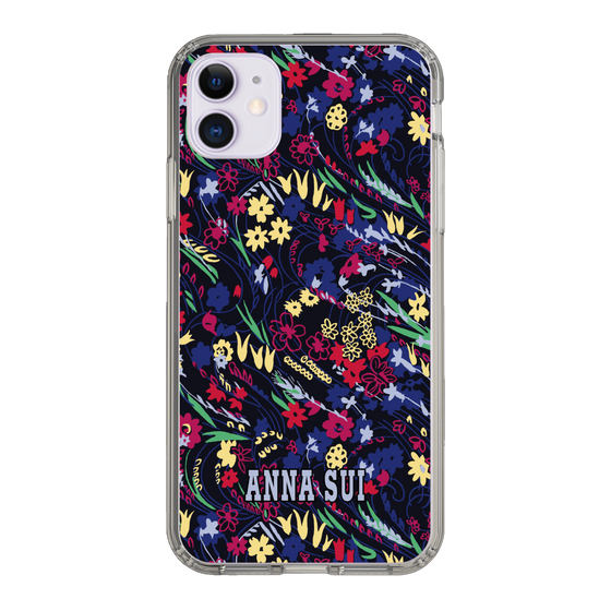 スリムプロテクションケース［ ANNA SUI - スワーリングフワラー ］