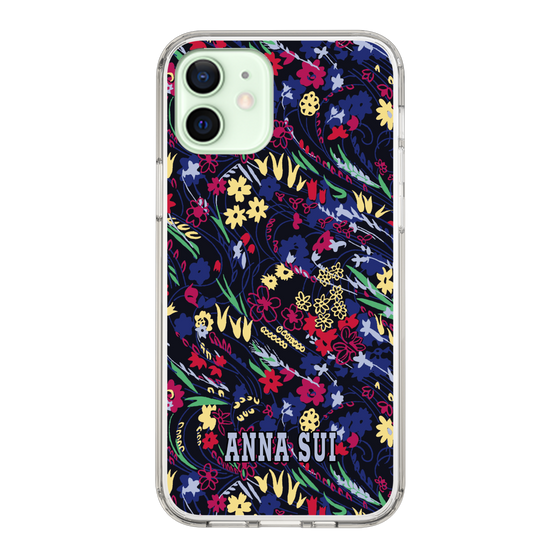 スリムプロテクションケース［ ANNA SUI - スワーリングフワラー ］