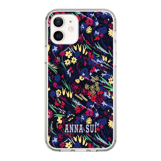 スリムプロテクションケース［ ANNA SUI - スワーリングフワラー ］