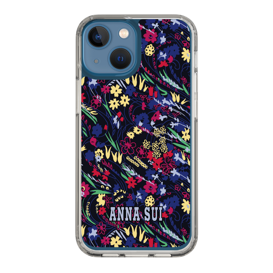 スリムプロテクションケース［ ANNA SUI - スワーリングフワラー ］