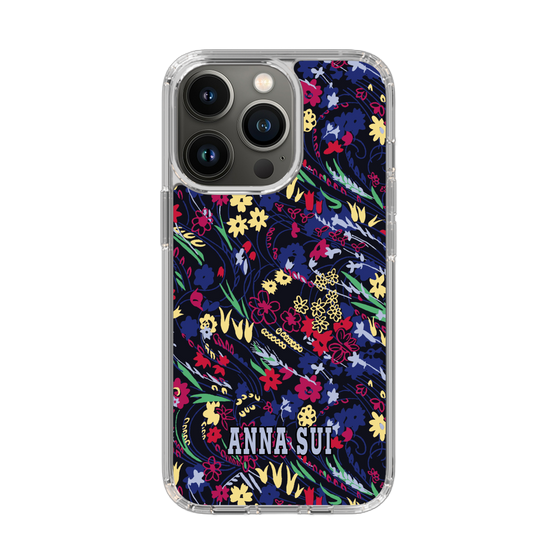 スリムプロテクションケース［ ANNA SUI - スワーリングフワラー ］