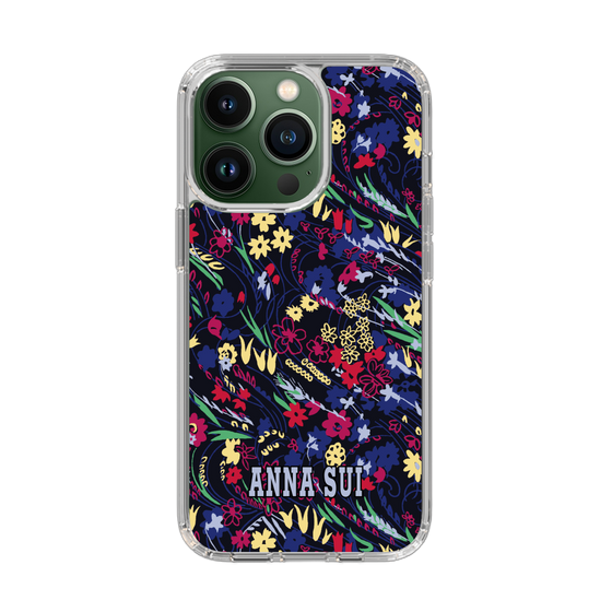 スリムプロテクションケース［ ANNA SUI - スワーリングフワラー ］