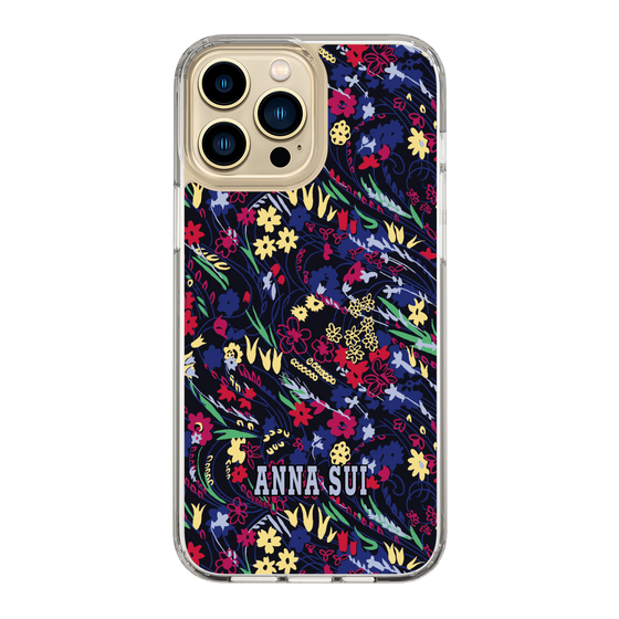 スリムプロテクションケース［ ANNA SUI - スワーリングフワラー ］