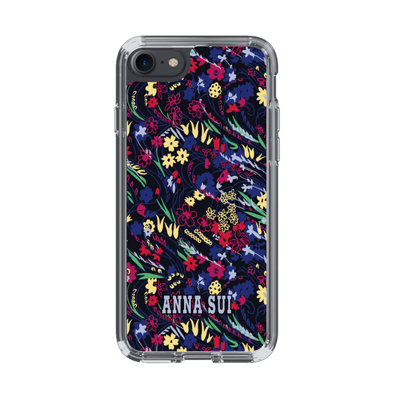 スリムプロテクションケース［ ANNA SUI - スワーリングフワラー ］