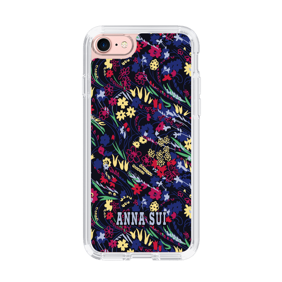 スリムプロテクションケース［ ANNA SUI - スワーリングフワラー ］