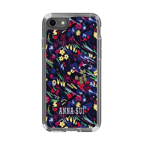 スリムプロテクションケース［ ANNA SUI - スワーリングフワラー ］