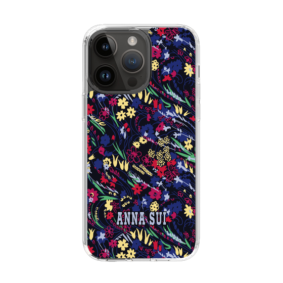 スリムプロテクションケース［ ANNA SUI - スワーリングフワラー ］