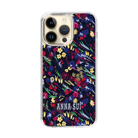 スリムプロテクションケース［ ANNA SUI - スワーリングフワラー ］