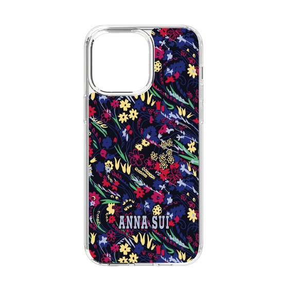 スリムプロテクションケース［ ANNA SUI - スワーリングフワラー ］