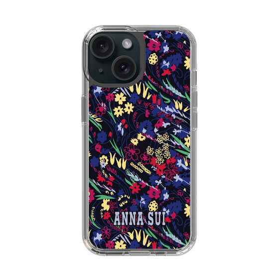 スリムプロテクションケース［ ANNA SUI - スワーリングフワラー ］