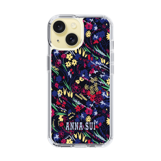 スリムプロテクションケース［ ANNA SUI - スワーリングフワラー ］