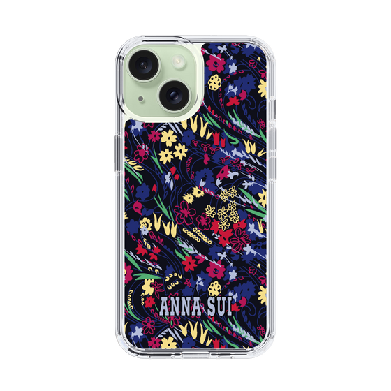 スリムプロテクションケース［ ANNA SUI - スワーリングフワラー ］