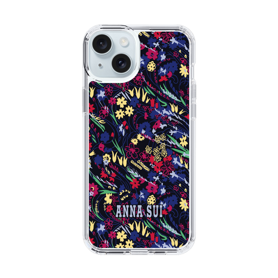 スリムプロテクションケース［ ANNA SUI - スワーリングフワラー ］