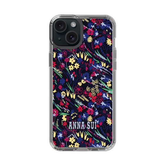 スリムプロテクションケース［ ANNA SUI - スワーリングフワラー ］