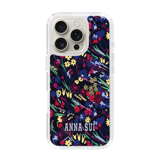 スリムプロテクションケース［ ANNA SUI - スワーリングフワラー ］