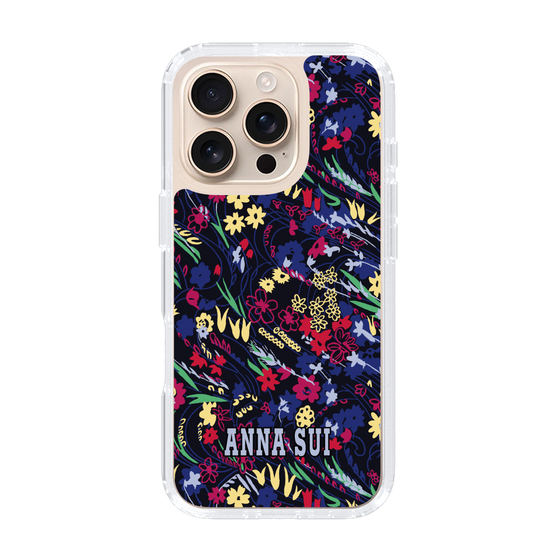 スリムプロテクションケース［ ANNA SUI - スワーリングフワラー ］