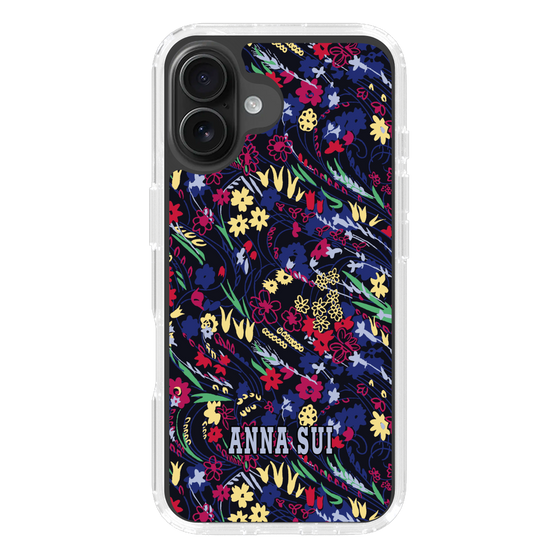 スリムプロテクションケース［ ANNA SUI - スワーリングフワラー ］