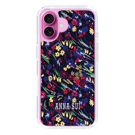 スリムプロテクションケース［ ANNA SUI - スワーリングフワラー ］