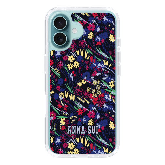 スリムプロテクションケース［ ANNA SUI - スワーリングフワラー ］