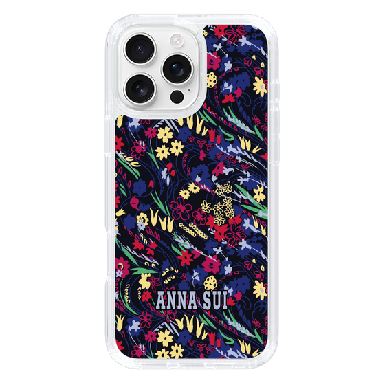 スリムプロテクションケース［ ANNA SUI - スワーリングフワラー ］