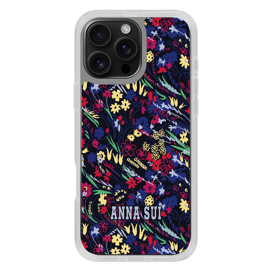 スリムプロテクションケース［ ANNA SUI - スワーリングフワラー ］